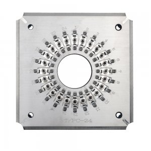 Fixation de support de polissage de fibre Support de polissage de connecteur de fibre ST-PC-24 Fixation de support de polissage de fibre Support de polissage de connecteur de fibre ST-PC-24