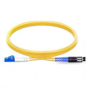 Câble de raccordement à fibre optique monomode LC UPC vers MU Duplex PVC/LSZH/OFNP 9/125 Câble de raccordement à fibre optique monomode LC UPC vers MU Duplex PVC/LSZH/OFNP 9/125