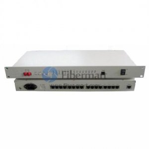 16E1 1+1 Fibre de secours multiplexeurs fibre optique monomode 20KM 20 pouces 19 pouces Rack 16E1 1+1 Fibre de secours multiplexeurs fibre optique monomode 20KM 20 pouces 19 pouces Rack