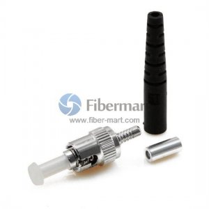 Connecteur ST UPC Monomode 9/125 Simplex 2.0mm Connecteur Fibre ST Connecteur ST UPC Monomode 9/125 Simplex 2.0mm Connecteur Fibre ST