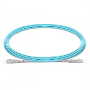Câble de raccordement à fibre optique multimode OM3 SC UPC vers SC UPC Simplex 2,0 mm PVC (OFNR) 3M Câble de raccordement à fibre optique multimode OM3 SC UPC vers SC UPC Simplex 2,0 mm PVC (OFNR) 3M