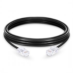 Cat6 Câble de brassage réseau Ethernet non blindé non blindé (UTP), PVC noir, 10 m (32.81ft) Cat6 Câble de brassage réseau Ethernet non blindé non blindé (UTP), PVC noir, 10 m (32.81ft)