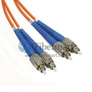 Câble de raccordement fibre optique duplex FC/UPC-FC/UPC multimode 10 /140um 3.0mm Câble de raccordement fibre optique duplex FC/UPC-FC/UPC multimode 10 /140um 3.0mm