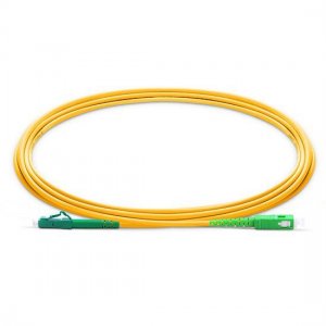 Câble de raccordement à fibre optique monomode LC APC vers SC APC Simplex 2,0 mm LSZH 9/125 1 m Câble de raccordement à fibre optique monomode LC APC vers SC APC Simplex 2,0 mm LSZH 9/125 1 m