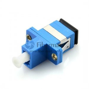 Adaptateur fibre plastique simplex hybride LC-SC Adaptateur fibre plastique simplex hybride LC-SC