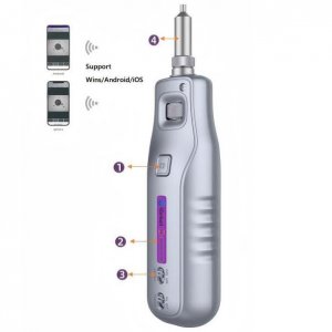 Sonde d'extrémité de fibre optique portable à analyse automatique FVM-105A avec fonction Wi-Fi Sonde d'extrémité de fibre optique portable à analyse automatique FVM-105A avec fonction Wi-Fi
