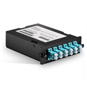 MTP Mâle à 6x LC / UPC Duplex, 0.35dB IL, Polarité A, 12 Fibres OM4 Laser MPO / MTP Cassette Optimisée MTP Mâle à 6x LC / UPC Duplex, 0.35dB IL, Polarité A, 12 Fibres OM4 Laser MPO / MTP Cassette Optimisée