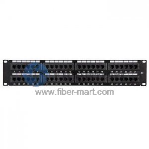 Panneau de raccordement UTP non protégé 48 ports CAT5e Panneau de raccordement UTP non protégé 48 ports CAT5e