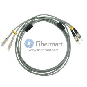 FC/UPC to SC/UPC Duplex Multimode OM1 Armored Patch Cable FC/UPC to SC/UPC Duplex Multimode OM1 Armored Patch Cable