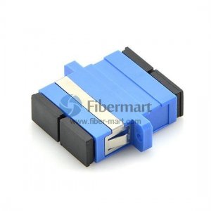Adaptateur fibre plastique duplex SC/UPC vers SC/UPC Adaptateur fibre plastique duplex SC/UPC vers SC/UPC