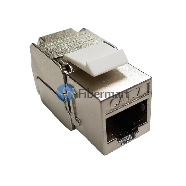 Cat7 RJ45 (8P8C) Shielded Toolless Keystone Jacks Fibermart Cat7 RJ45 (8P8C) Shielded Toolless Keystone Jacks Fibermart