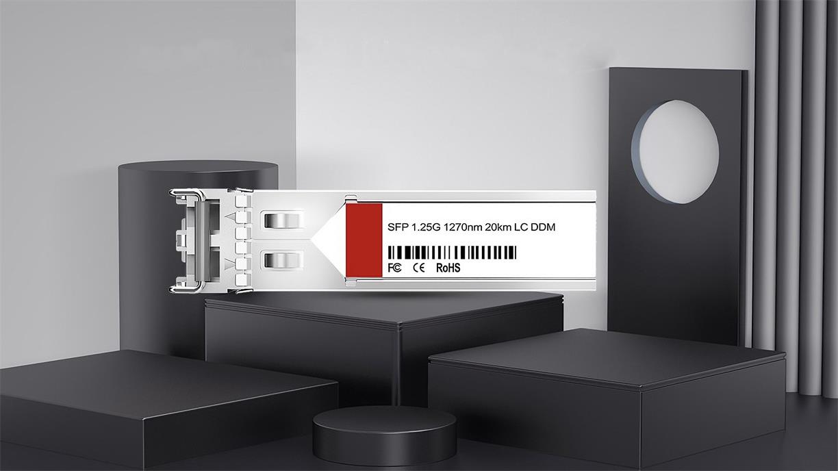 Transceptor de fibra &oacute;ptica CWDM