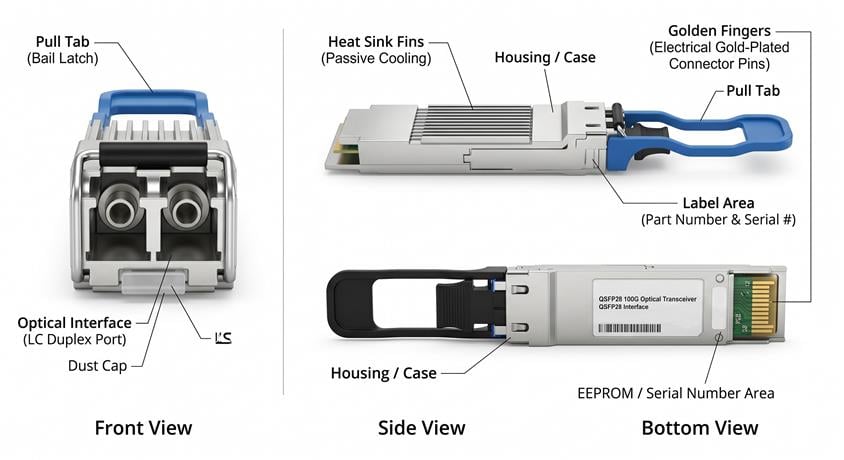 Allgemeiner &Uuml;berblick &uuml;ber QSFP28