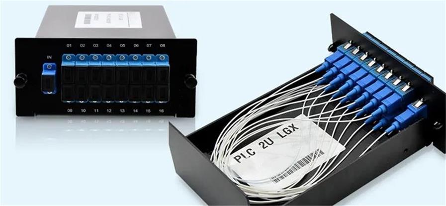 1x16 PLC-Fasersplitter in LGX-Box