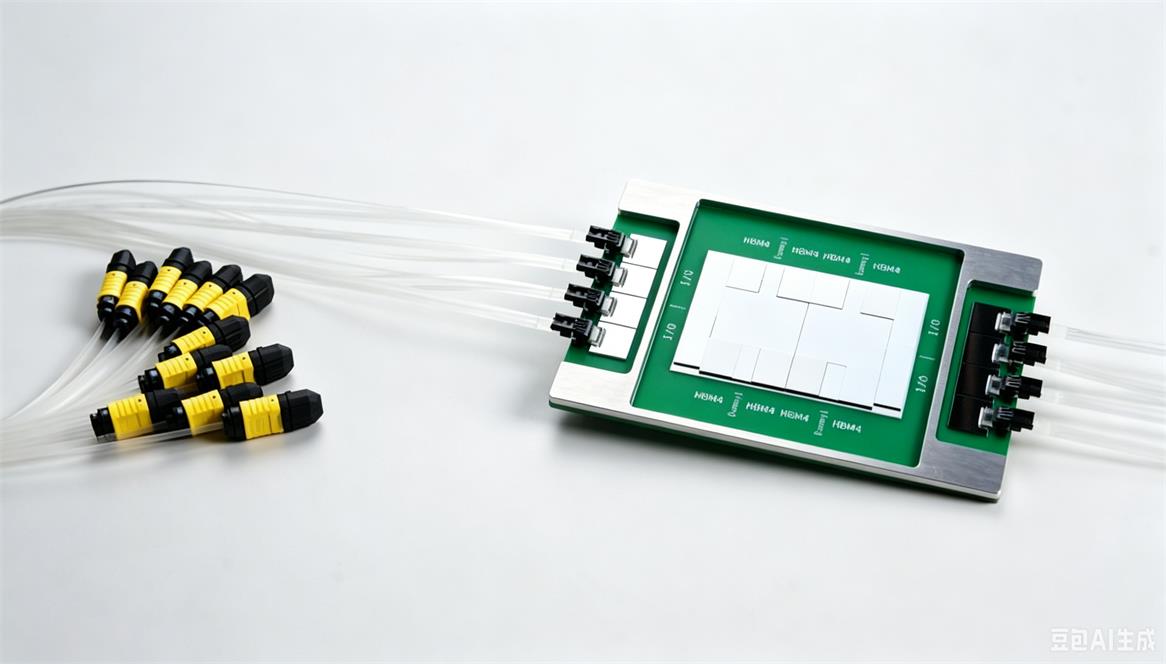 CPO Module with MPO fiber cable CPO Module with MPO fiber cable