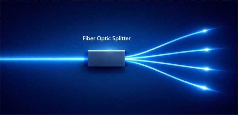 Glasfaser-Splitter