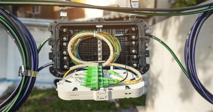 Glasfaser-Splitter f&uuml;r FTTH