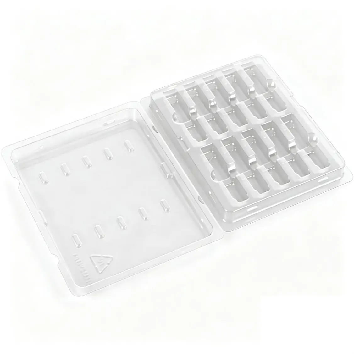 SFP Packaging Plastic Clamshell Box for 10count SFP SFP+ Transceiver with RoHS
