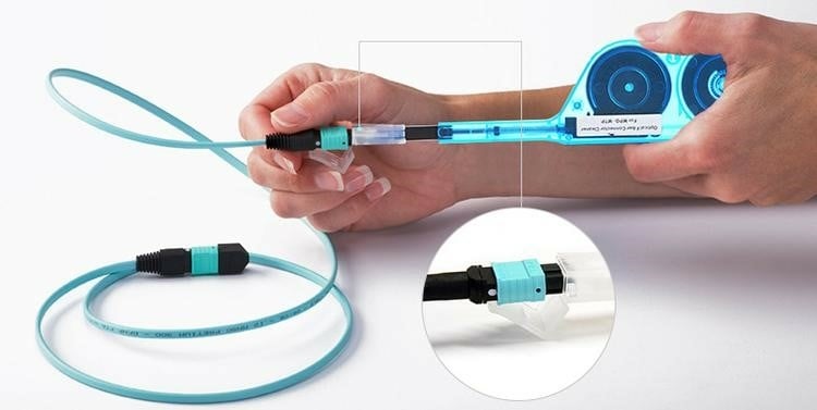 Nettoyage des fibres MPO
