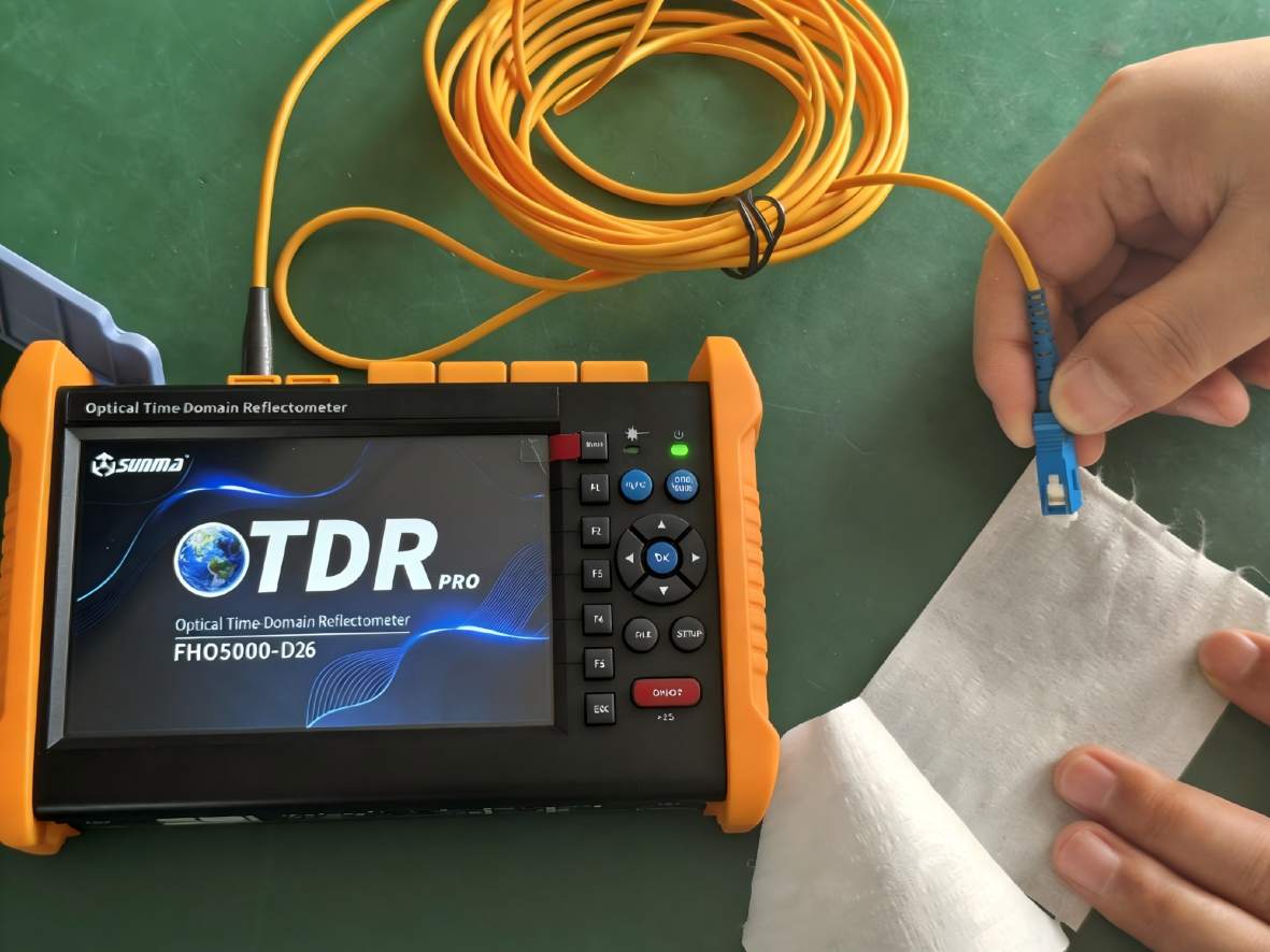 OTDR 테스트 전 준비 사항
