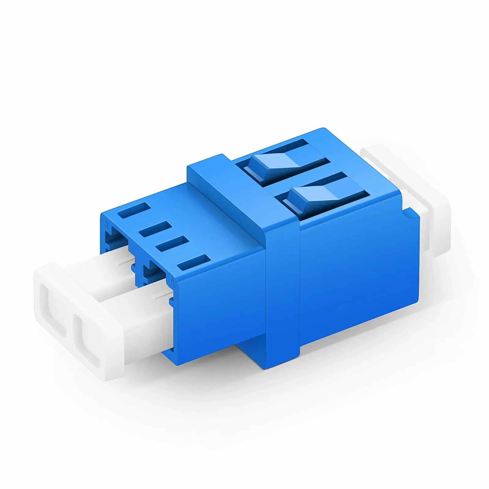 Adaptador de fibra dúplex monomodo OS2 LC/UPC a LC/UPC