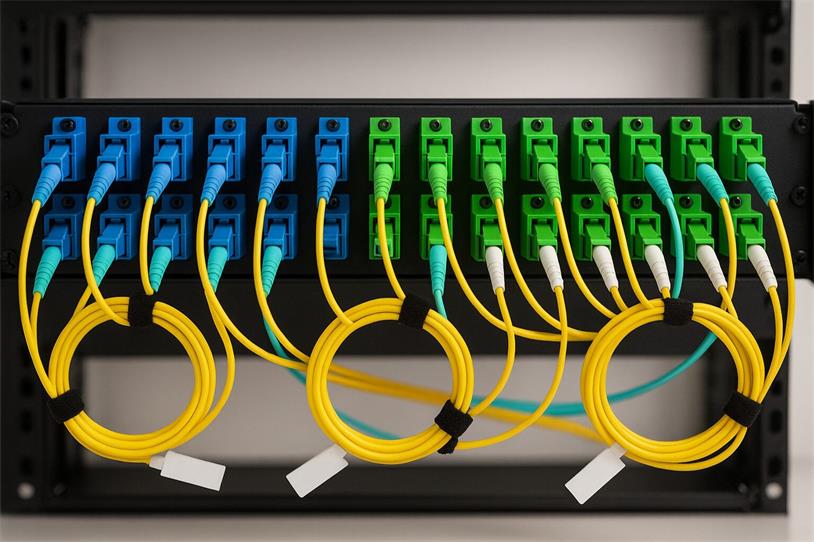High Density Network Application of fiber connector and adapters