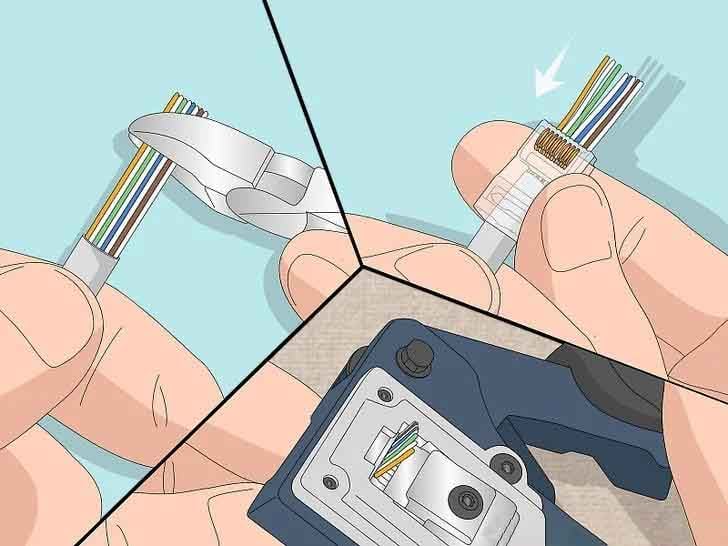 Crimp It onto the Cable