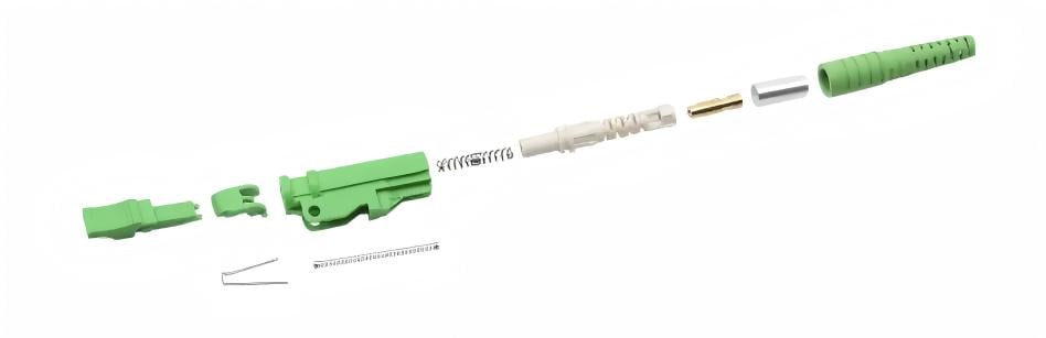 Componentes del conector E2000