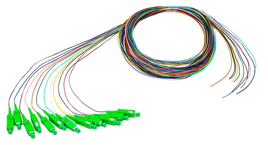 Jarreti&egrave;res &agrave; fibres optiques