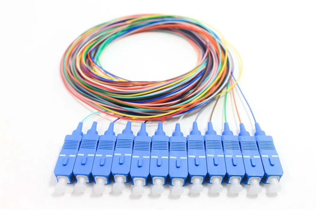 Connecteurs SC sur les jarreti&egrave;res fibre optique
