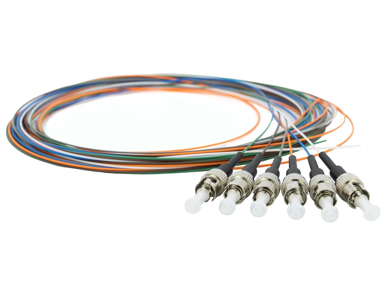 Connecteurs ST sur les jarreti&egrave;res fibre optique