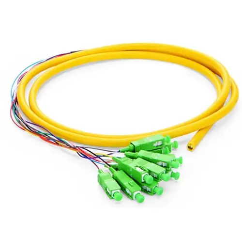 12-Faser-Pigtail im Flachbandkabel 12-Faser-Pigtail im Flachbandkabel