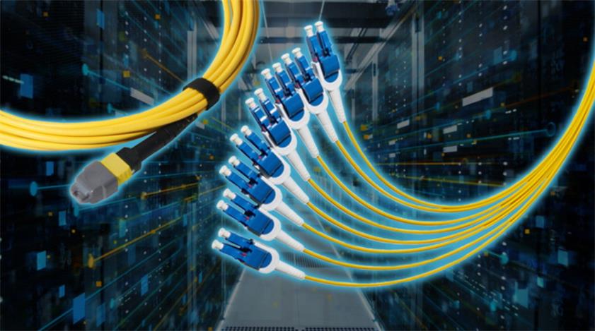 Cable Application Scenes MPO Trunk Cable vs Breakout Cable