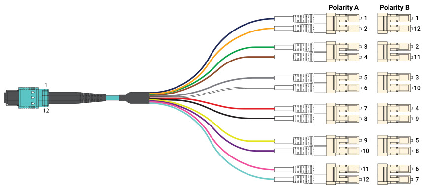 MPO-LC-12-Fibra