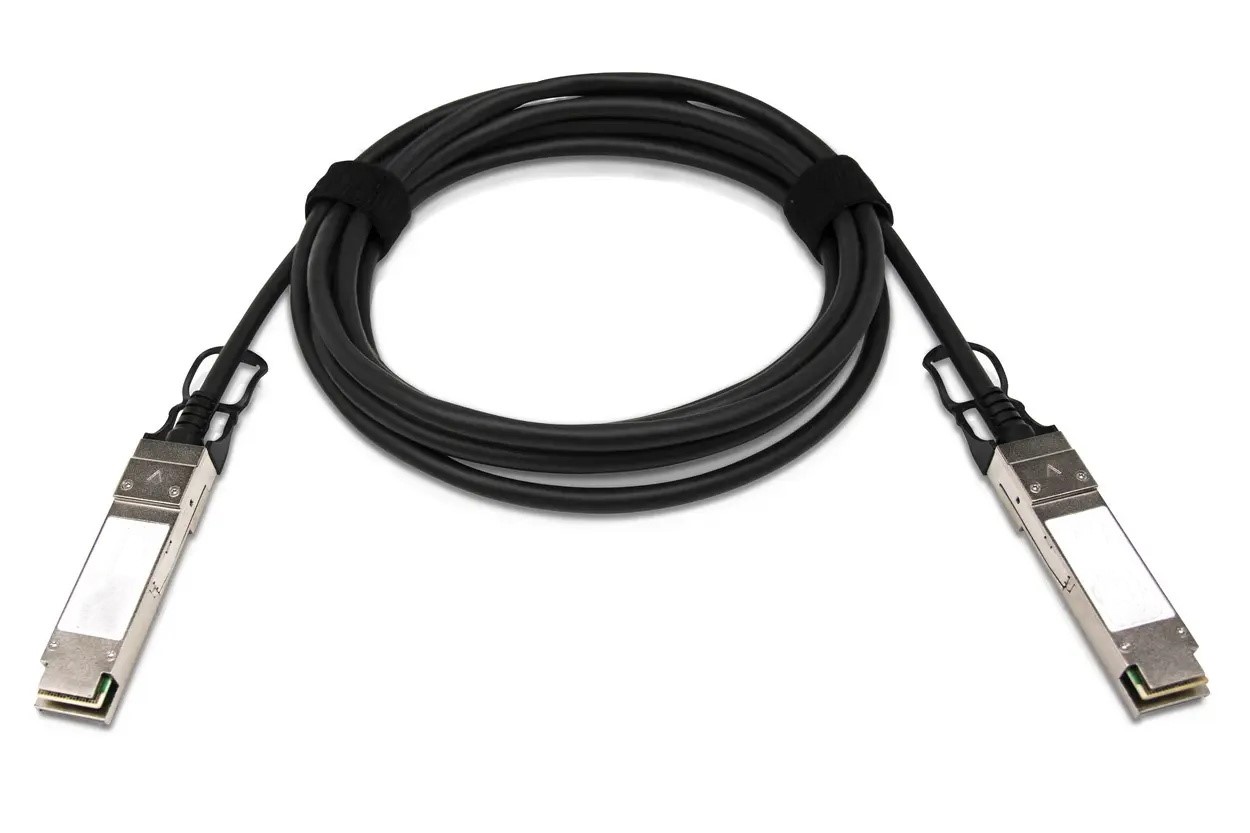 QSFP28 AOC Cable Copper and Fibre Hybrid QSFP28 AOC Cable Copper and Fibre Hybrid
