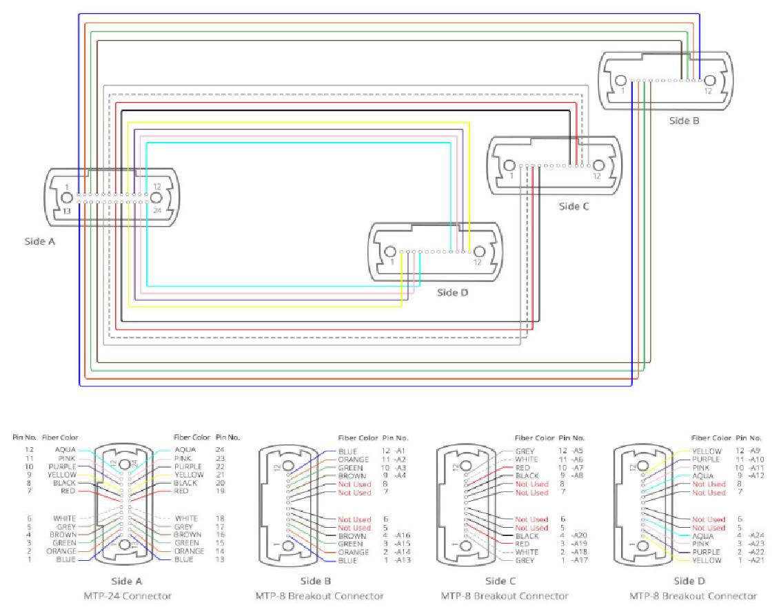 MTP24-3X MTP8 Cable MTP24-3X MTP8 Cable