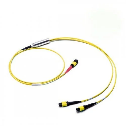 MTP-24 para 2x MTP-12 Fêmea Monomodo OS2 MTP Y Cabo Divisor Polaridade A LSZH Bunch 3M