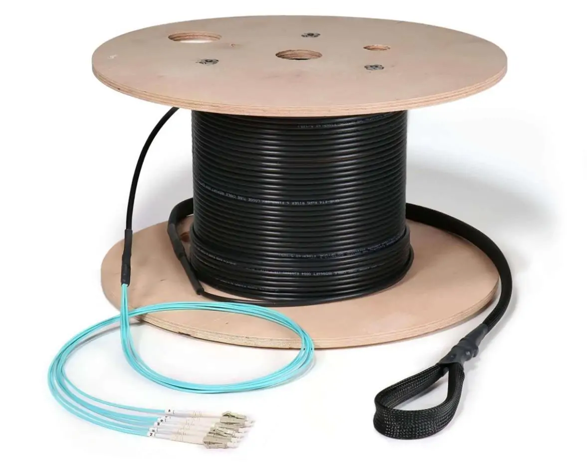Plug-and-Play preterminated fiber cable Installation Plug-and-Play preterminated fiber cable Installation