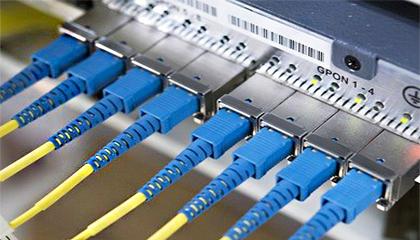 SC connectors with dac cable