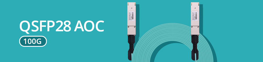 fibermart QSFP28 Active Optical Cable QSFP28 Active Optical Cable