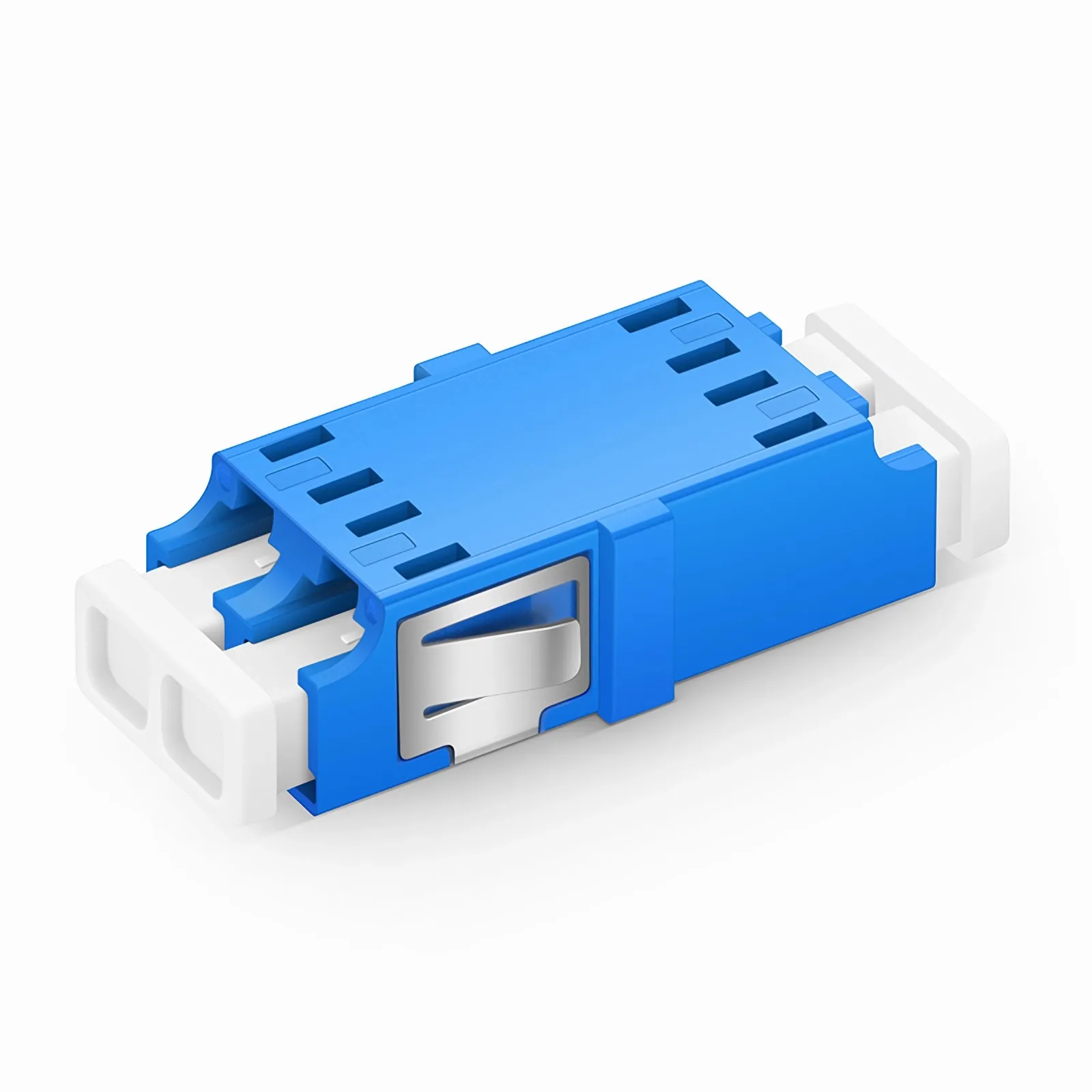 Adaptador de fibra plástica tipo SC dúplex de LC/UPC a LC/UPC