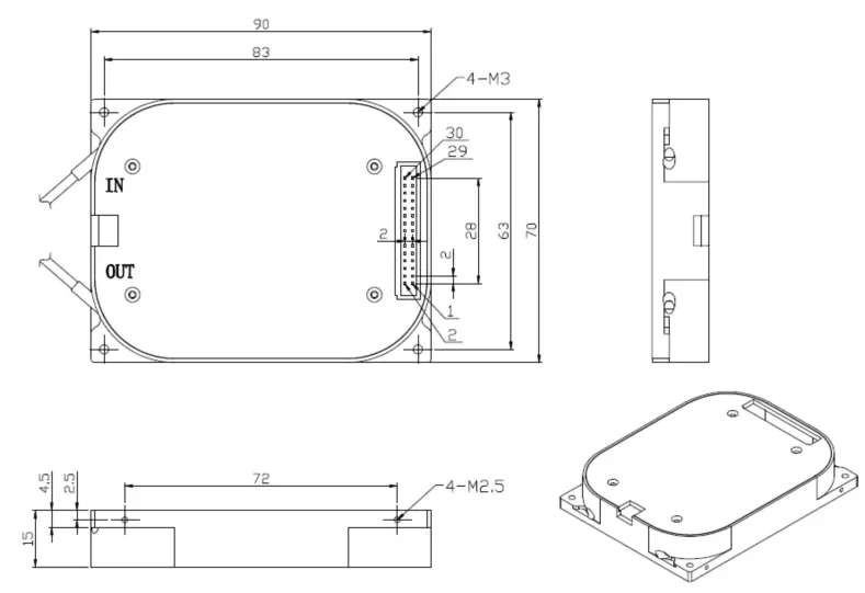 DWDM EDFA Module MP31 with VOA (3).webp