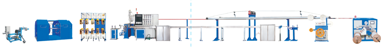 distribution fiber cable production line