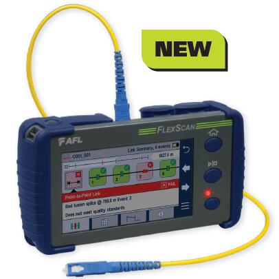 AFL Noyes FlexScan OTDR w/ SmartAuto and LinkMap
