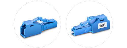 Optical Attenuators Durable plastic shell for permanent protection