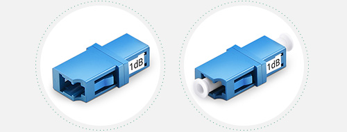 Optical Attenuators Durable plastic shell for permanent protection
