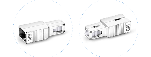 Optical Attenuators  2. Durable metal shell for permanent protection