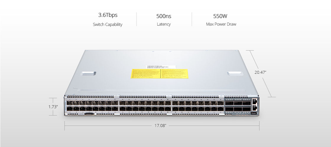 100G Switches Powerful 25GbE ToR/Leaf Switch