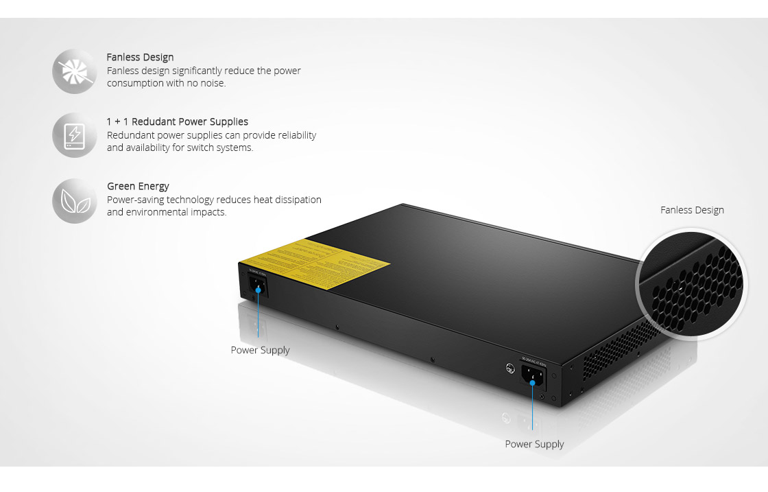 1G Switches Enhanced Network Reliability