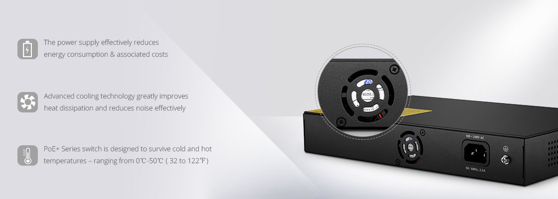1G Switches Superior Hardware Design
